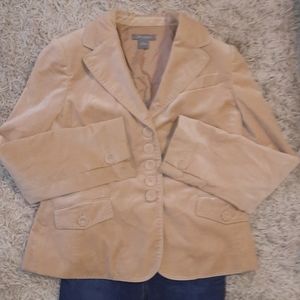 Ann Taylor Beautiful Brushed "velvet" Blazer 6